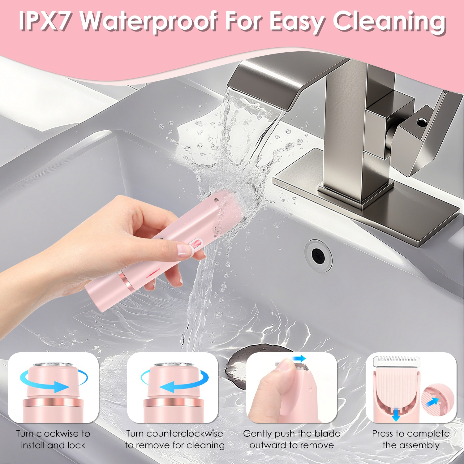 Nexova™ - 2-in-1 Dual-Head Women’s Shaver & Body Trimmer